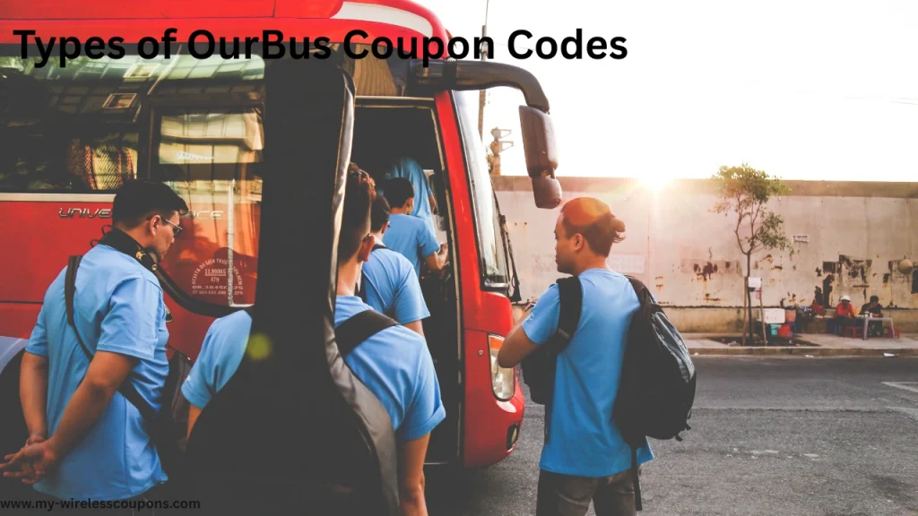 Types of OurBus Coupon Codes