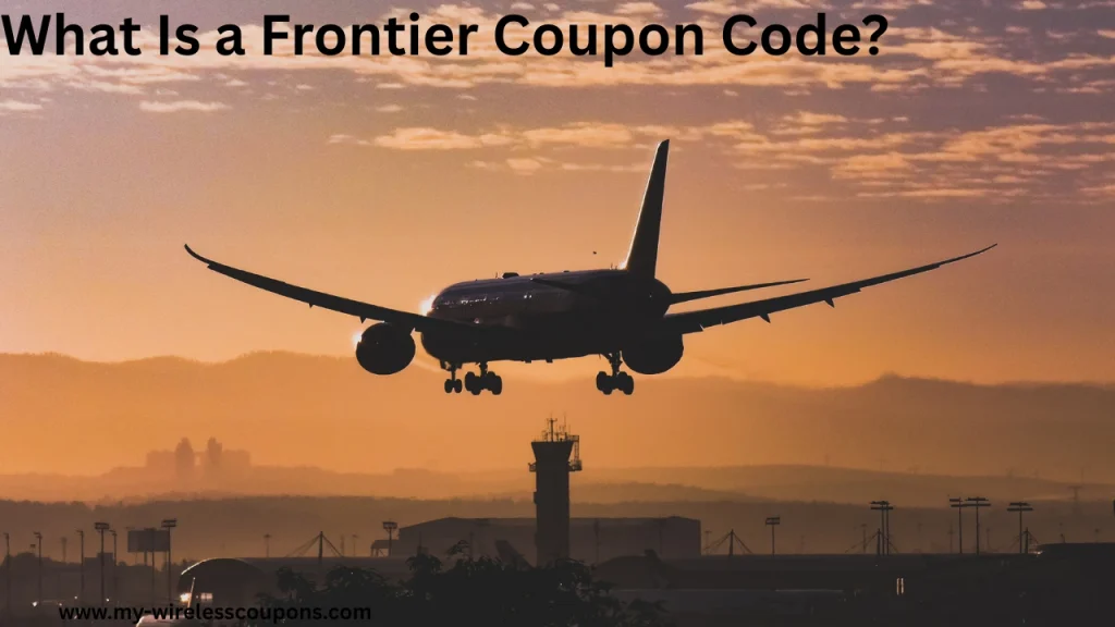 What Is a Frontier Coupon Code